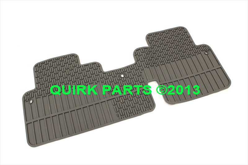 22890404 - : 2012-2014 Chevy Traverse 2nd Row Floor Mat OEM BRAND NEW Genuine Part # 22890404 for GM Image