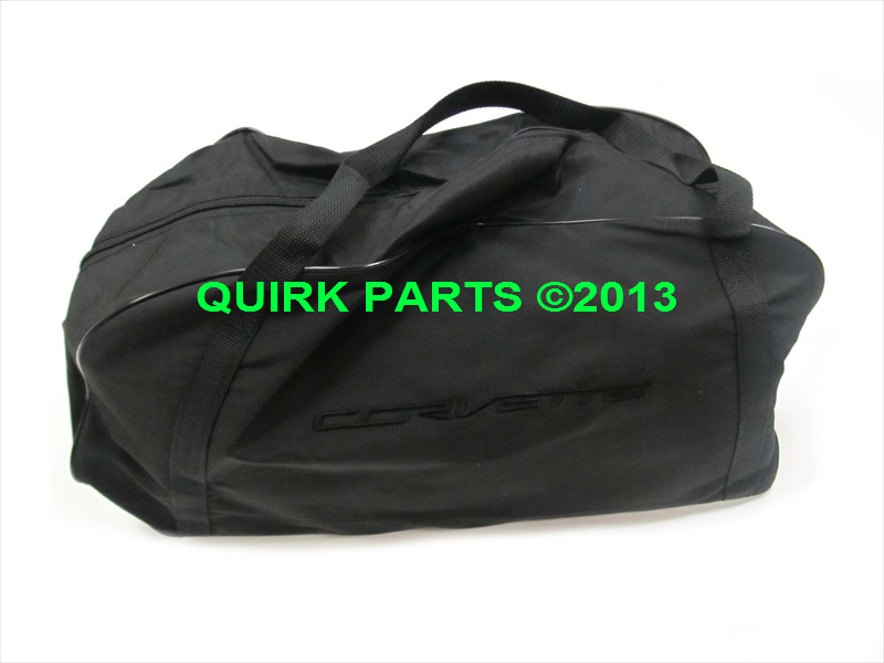 23142888 - : Chevrolet Corvette Indoor Crossed Flag Logo Vehicle Cover OEM NEW for Chevrolet: Corvette Image