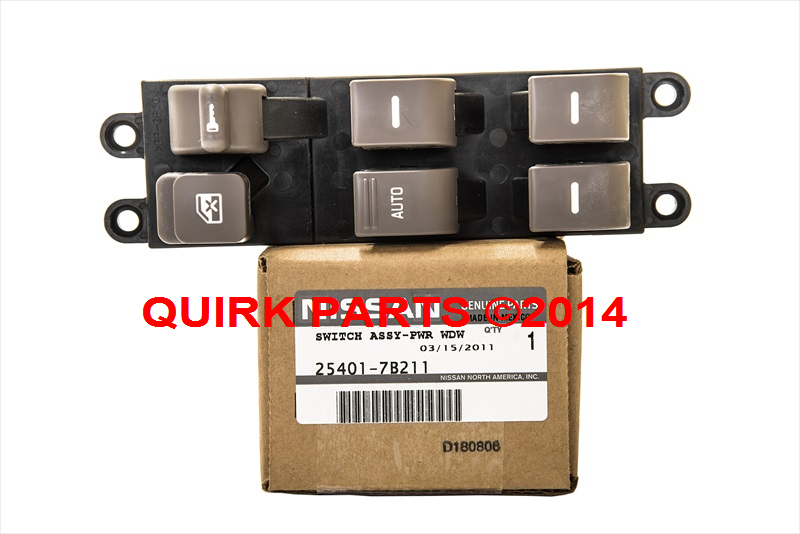 254017B211 - Body: Window Switch for Nissan: Quest Image