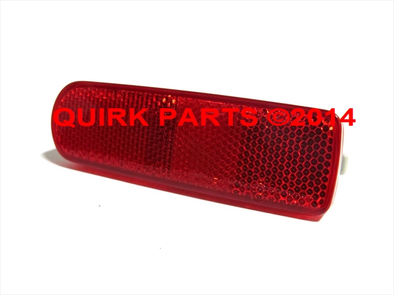26565ZQ00A - : 1999-2014 Nissan Pathfinder &amp; Armada Rear Left Driver Side Red Reflector OEM NEW for Nissan: Armada, Pathfinder Image