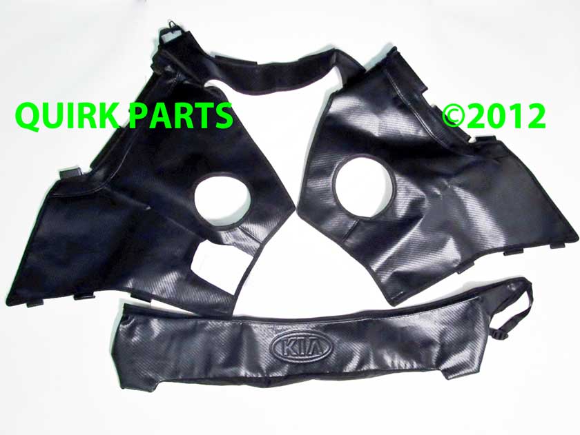 2K025ADU00 - : 2012-2013 Kia Soul Front Hood Mask Bra Protector GENUINE OEM BRAND NEW for Kia Image