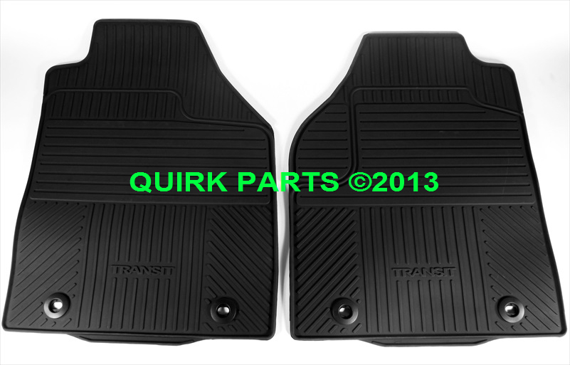 2T1Z5813086A - Interior: All-Weather Vinyl Floor Mats for Ford Image
