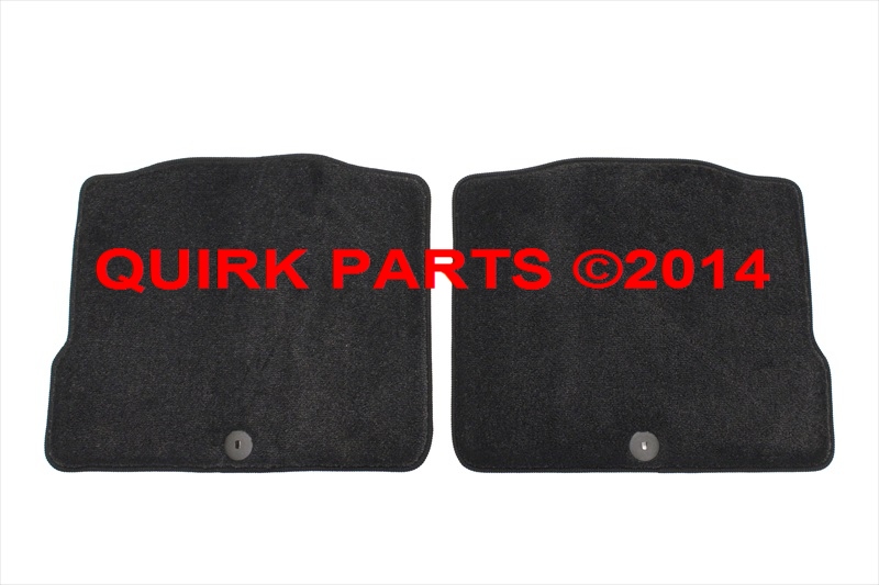 3R114ADU00 - Interior: 2014 Kia Cadenza Front &amp; Rear Black Carpeted Floor Mats Set Of 4 OEM NEW Genuine for Kia: Cadenza Image