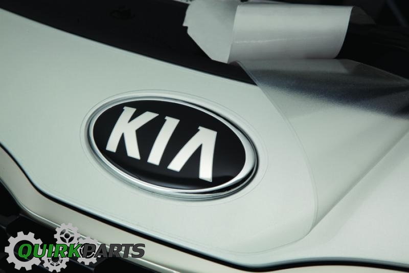 3T025ADU00 - : Hood Protector, Clear Applique for Kia Image