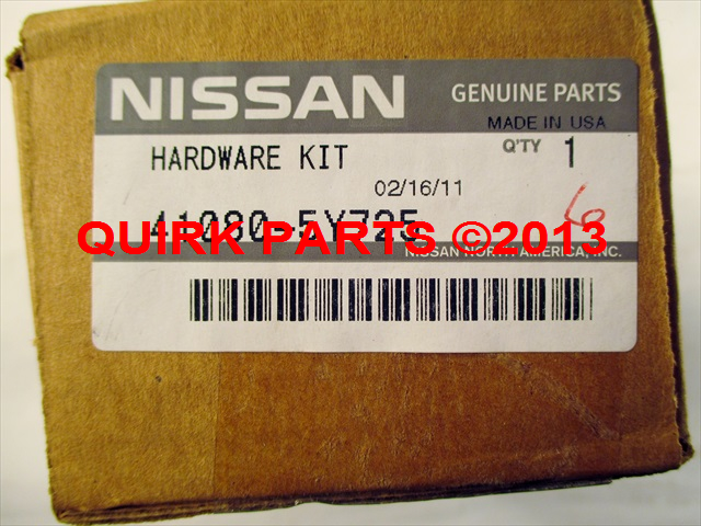 410805Y725 - Brakes: Disc Brake Anti-Rattle Clip Set for Nissan: 350Z, Altima, Maxima Image