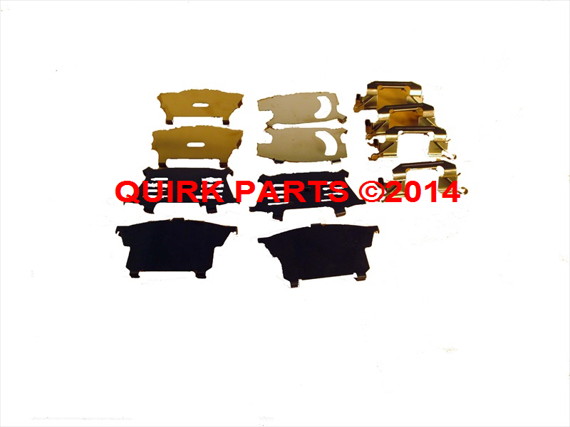 410807Y091 - Brakes: Disc Brake Anti-Rattle Clip Set for Nissan: Altima, Maxima Image