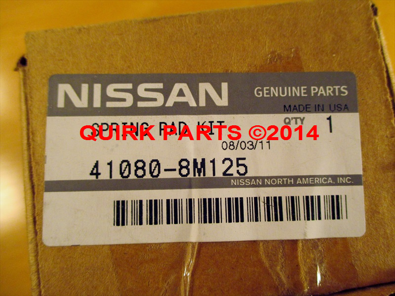 410808M125 - : Disc Brake Anti-Rattle Clip Set for Nissan Image