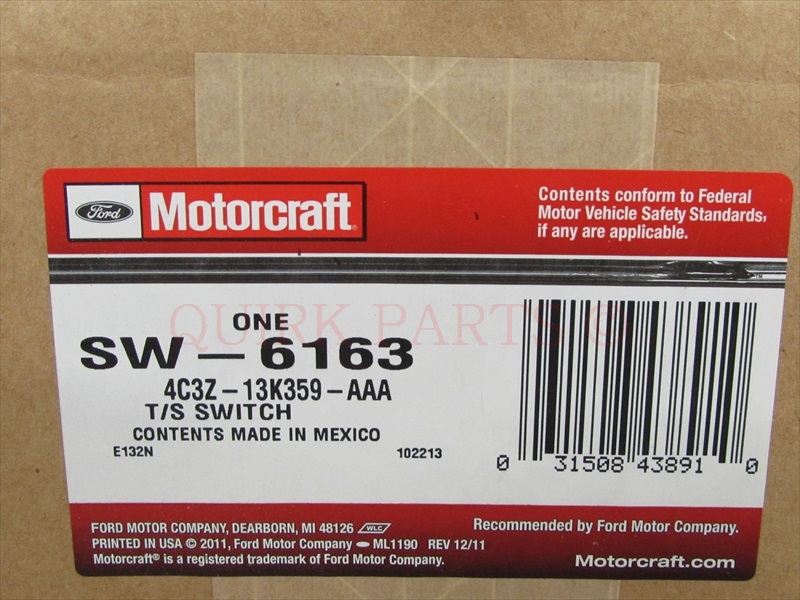 4C3Z13K359AAA - Electrical: Turn Signal &amp; Hazard Switch for Ford: F-250 Super Duty, F-350 Super Duty, F-450 Super Duty, F-550 Super Duty Image