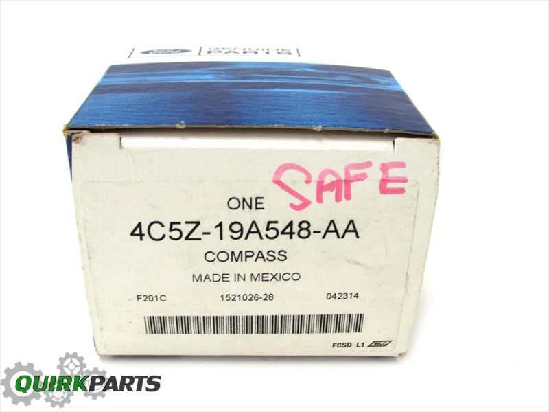 4C5Z19A548AA - : Compass for Ford: Edge, Expedition, F-150, Taurus, Taurus X | Lincoln: MKX, Navigator, Town Car | Mercury: Sable Image