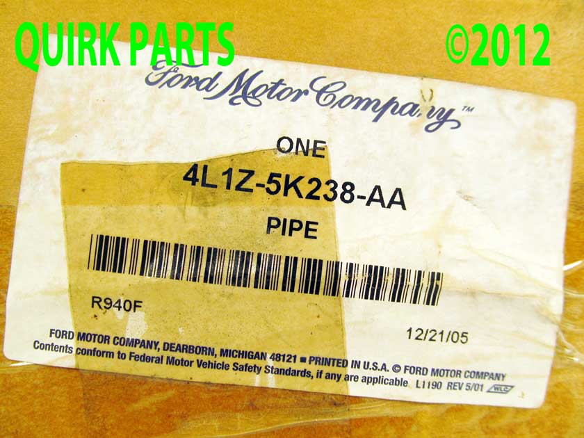 4L1Z5K238AA - Exhaust: Exhaust Tip, Chrome for Ford: Expedition Image