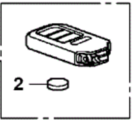 72147TG7A11 - : FOB ASSY., ENTRY KEY (REMOTE) for Honda: Pilot Image