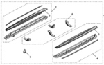 8L33TG7102 - : Running Boards - Chrome for Honda: Pilot Image