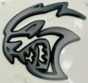 68564511AA - Exterior Ornamentation: Hellcat Nameplate, Left for Mopar Image