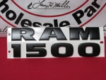 68247897AA - Exterior Ornamentation: Front Door Nameplate for Ram: 1500 Image