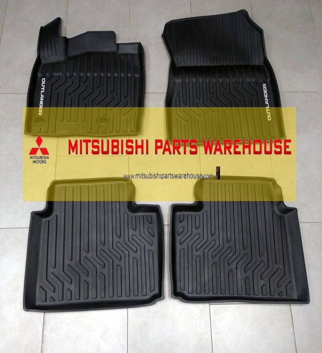 2022-2024 Mitsubishi 2022 Outlander All Weather Floor Mats Rubber
