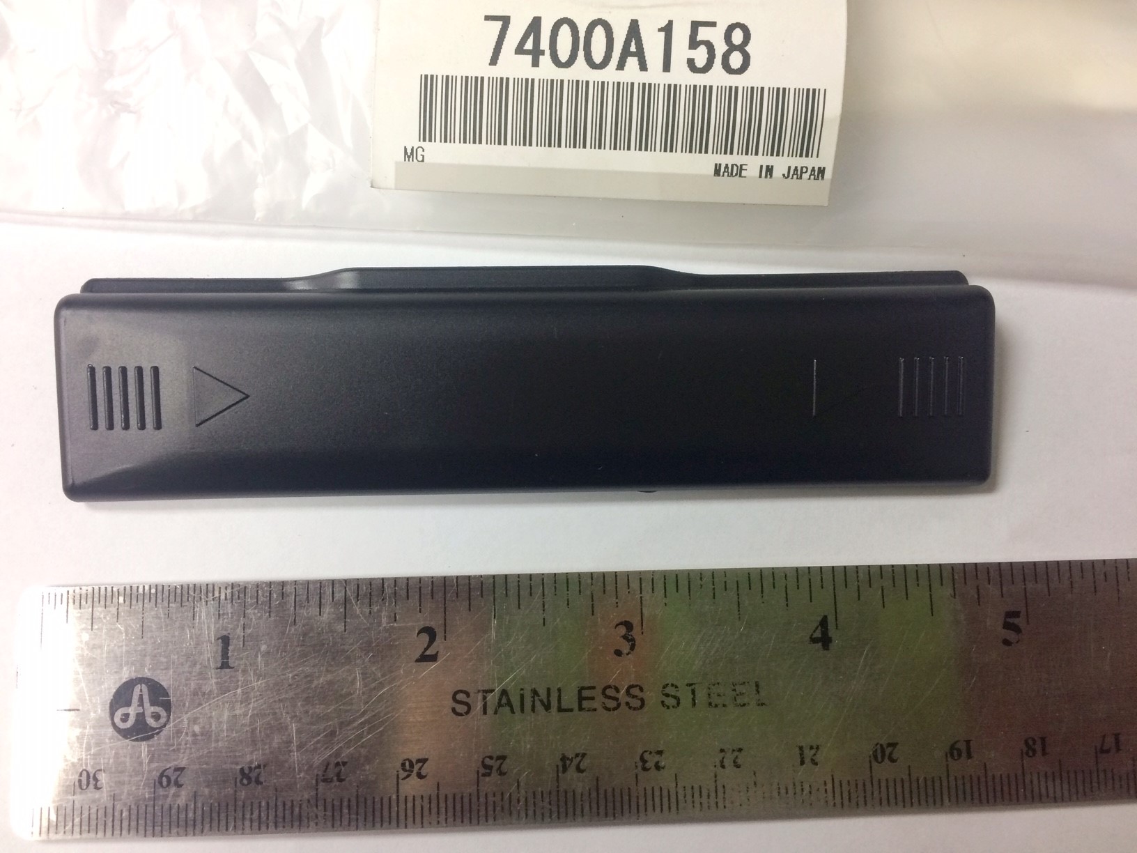 7400A158 - : Drip Molding Cover, passenger side, right for Mitsubishi: Lancer, Outlander Sport Image