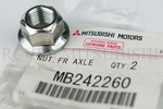 MB242260 - : Suspension Cross-Member Nut for Mitsubishi: 3000GT, Eclipse, Galant Image