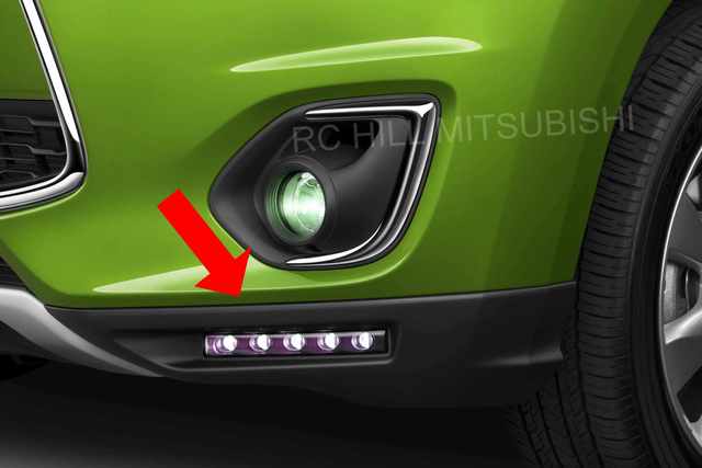 MZ583015EX - Exterior: Led Daytime Running Light for Mitsubishi Image