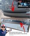 MZ319009 - : Rear Bumper Step Protector Plate, Matte Black Plastic, 2024-2025-2026 Outlander for Mitsubishi Image