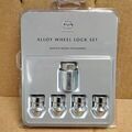 C9N3V9740A - Wheels: Alloy Wheels Locks, Chrome Finish (Set Of 4) for Mazda Image
