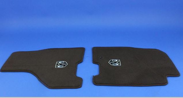 82214080 - : Black With Black Inner, Gray Stitching, Viper Logo for SRT: Viper Image