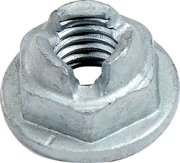 68004878AA - Emission Controls: Hex Flange Lock Nut for Chrysler: 200, 300, Aspen, Crossfire, Pacifica, PT Cruiser, Sebring, Town &amp; Country, Voyager | Dodge: Avenger, Caliber, Challenger, Charger, Dart, Durango, Grand Caravan, Journey, Magnum, Nitro, Ram 1500, Ram 2500, Sprinter 2500, Sprinter 3500 | Fiat: 500 | Jeep: Cherokee, Commander, Compass, Gladiator, Grand Cherokee, Grand Cherokee L, Grand Wagoneer, Liberty, Patriot, Wagoneer, Wrangler, Wrangler JK | Ram: 1500, 1500 Classic, 2500, 3500, C/V Image