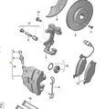 1K0615269 - Brakes: Retainer Spring for Volkswagen Image