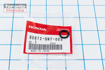 80872SN7003 - HVAC: A/C Refrigerant Line O-Ring for Honda: Accord, Civic, Clarity, CR-V, CR-Z, Crosstour, Fit, HR-V, Insight, Odyssey, Passport, Pilot, Prelude, Ridgeline Image