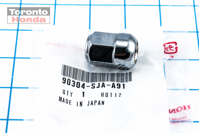 90304-SJA-A91 - Wheel Nut 2007-2021 Honda | Toronto Honda Parts