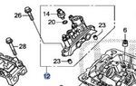 15810R70A04 - Engine: Valve Assembly for Honda: Accord, Accord Crosstour, Crosstour, Odyssey, Pilot Image