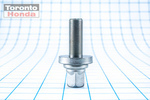 90017RJA003 - Engine: Crankshaft Pulley Bolt for Honda: Accord, Accord Crosstour, Crosstour, Odyssey, Passport, Pilot, Ridgeline Image