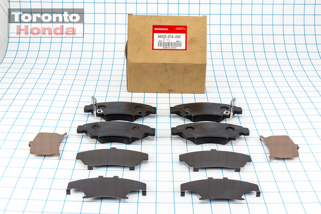 45022S7A020 - Brakes: Front Pads for Honda: Civic Image