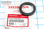 91212R1BA01 - Engine: Oil Seal for Honda: Accord, Civic, CR-V, Crosstour, Element, HR-V Image