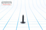 90103TA0000 - Body: Wheel Flare Screw for Honda: Accord, Accord Crosstour, Civic, Clarity, CR-V, CR-Z, Crosstour, Fit, HR-V, Insight, Odyssey, Passport, Pilot, Ridgeline, S2000 Image