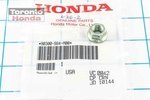 90300S84A00 - Suspension: Shock Mount Nut for Honda: Accord, Clarity Image