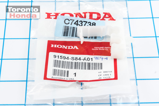 91594S84A01 - : Clip C Fuel Pipe for Honda Image