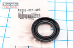 91206RCT003 - Transmission: Manual Transmission Output Shaft Seal for Honda: Accord, Civic, CR-V, CR-Z, Crosstour, Element, HR-V Image