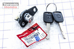 74861SNA003 - Body: Cylinder &amp; Keys for Honda: Civic Image