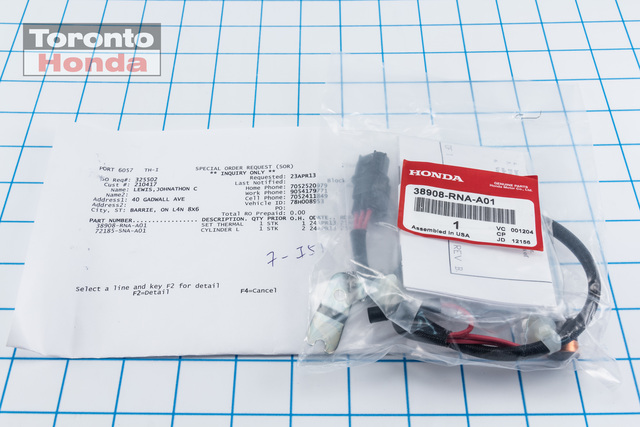 38908RNAA01 - : Protector Set Thermal for Honda Image