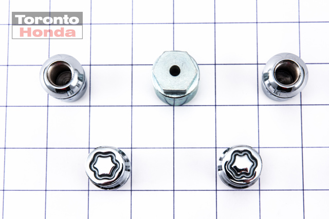 8W42SHJ302A - : Wheel Lock Kit for Honda: Odyssey, Ridgeline Image
