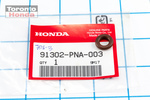 91302PNA003 - Fuel System: Fuel Injector O-Ring for Honda: Accord, Civic, Clarity, CR-V, CR-Z, Crosstour, Element, Fit, HR-V, Insight, Odyssey, Pilot, Ridgeline, S2000 Image