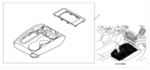8U58TG7120C - : Attachment For Wireless Charger for Honda Image