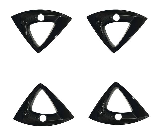845847800 - Wheels: Prius Wheel Inserts | Piano Black 4 Piece set | 2019-2020 Prius for Toyota: Prius Image
