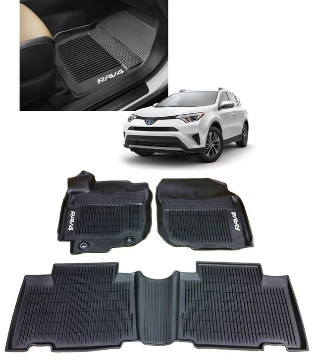つじたろう Genuine Toyota Rav4 All-Weather Floor Liners PT908-42165-20
