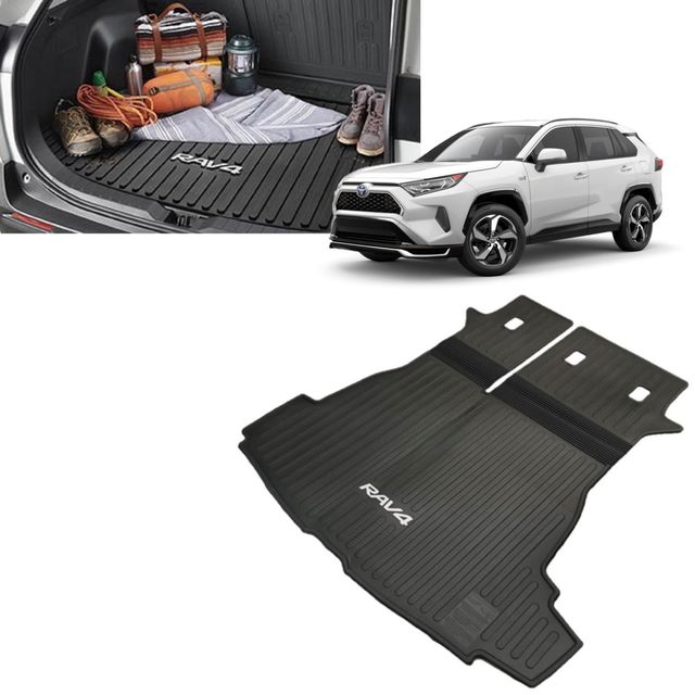 PT9244221020 - Cargo Management: 2021-2023 Rav4 Prime Cargo Liner | All-Weather Genuine Toyota PT924-42210-20 for Toyota: RAV4 Prime Image