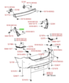 5259202261 - Body: Side Seal for Toyota Image