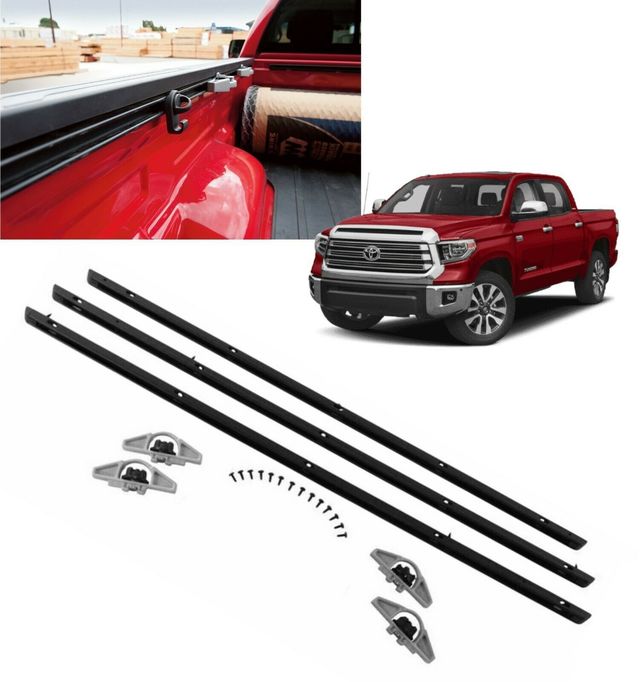 PT27834071 - Bed Products: Tundra Deck Rail System | 2007-2021 Tundra Crew Max 5.5' Bed for Toyota: Tundra Image
