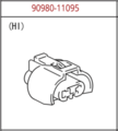 9098011095 - : Housing Connector F for Toyota Image