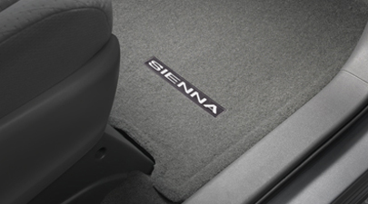 PT2060813911 - Interior: Sienna Floor Mats Gray 8P Fc for Toyota Image