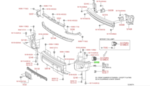 521130C080 - Body: Bumper End Cap for Toyota Image